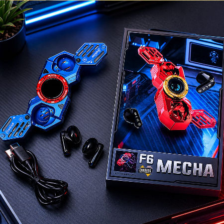 AURICULAR GAMET BT MECHA METALIZADO F6